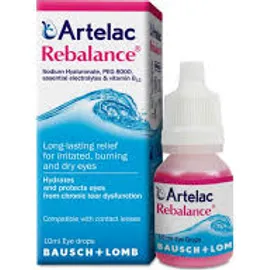 Baush & Lomb Artelac Rebalance Collirio 1 Flacone 10 Ml
