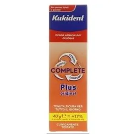 Kukident Plus Complete Crema Adesiva Per Protesi Dentarie 47 G