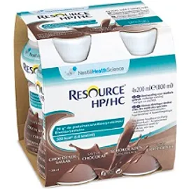 Resource Hp/hc Cioccolato 4 Bottiglie 200 Ml