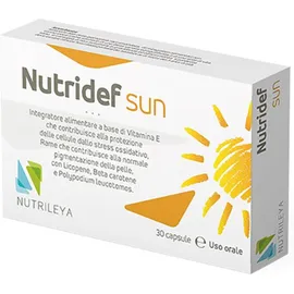 Nutridef Sun 30 Capsule - Preparazione Solare
