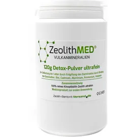 Zeolithmed Minerali Vulcanici Detox Polvere Ultrafine 120 G