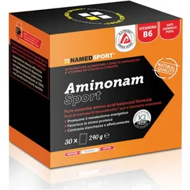 Named Sport Aminonam Integratore A Base Di Amminoacidi 30 Buste Da 8 G