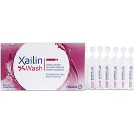 Xailin Wash Soluzione Sterile Oculare 20 Flaconcini 5 Ml Monodose