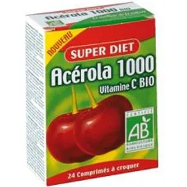 Superdiet Acerola 1000 Vitamina C Bio 24 Compresse