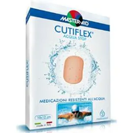 Medicazione Autoadesiva Trasparente Impermeabile Master-aid Cutiflexmed 10x8 Cm 5 Pezzi