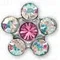 Immagine 1 Per Inverness Orecchini Fiore Crystal/rosa Gambo Titanio R120st