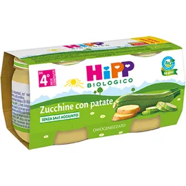 Hipp Bio Hipp Bio Omogeneizzato Zucchine Con Patate 2x80 G
