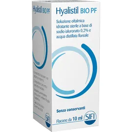 Gocce Oculari Ha 0,2% E Acque Distillate Hyalistil Bio Pf Frutti Rossi 10 Ml