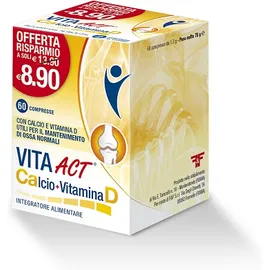 Calcio + Vitamina D Act 60 Compresse