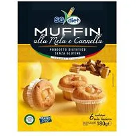Sg Diet Muffin Mela Cannella 180 G
