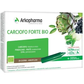 Arkofluidi Ultra Suoni Carciofo Forte Bio 20 Fiale