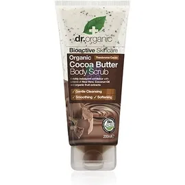 Dr Organic Cocoa Butter Burro Di Cacao Body Scrub Scrub Corpo 200 Ml