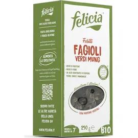 Felicia Bio Fusilli Fagioli Verdi Mung 250 G