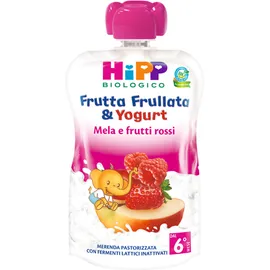 Hipp Bio Frutta Frullata Yogurt Mela Frutti Rossi 90 G