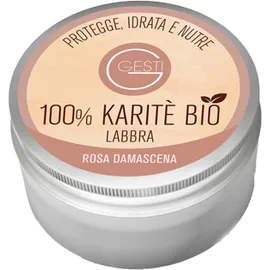 Gesti 100% Karite' Bio 10 Ml Rosa Damascena Labbra