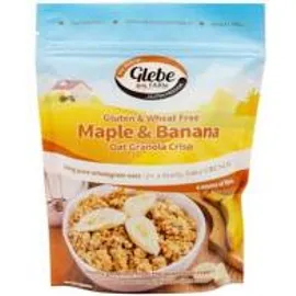 Glebe Farm Granola Avena Con Sciroppo D'acero E Banana 325 G