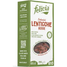 Felicia Bio Sedanini Lenticchie Rosse 250 G
