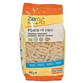 Zero% Glutine Pasta Riso Fusilli Senza Glutine Bio 500 G