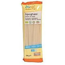 Zero% Glutine Pasta Riso Spaghetti Senza Glutine Bio 500 G