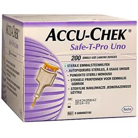 Lancette Pungidito Accu-chek Safe T Pro Uno 200 Pezzi