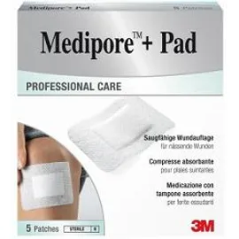 Medicazione Medipore+pad 10x10cm 5pezzi