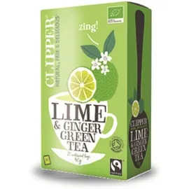 Clipper Te` Verde Al Lime & Zenzero Bio 20 Filtri 40 G