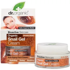 Dr Organic Snail Gel Bava Di Lumaca Cream Crema Viso Anti Eta' 50 Ml
