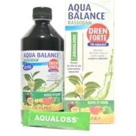 Aqua Balance Rassodan Dren Forte Gusto T Verde 500 Ml Dietalinea + Aqualoss 2,8 G