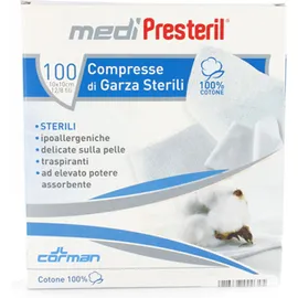 Garza Medipresteril Sterile Monouso 18x40 12 Pezzi