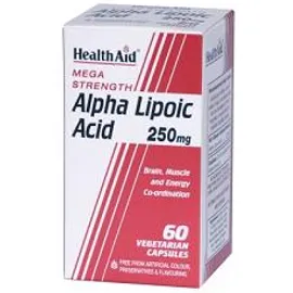 Acido Alfa Lipoico Alpha Lipoic Acid 60cps