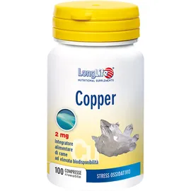 Longlife Copper 2 Mg 100 Compresse