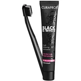 Curaprox Set White Is Black Dentifricio+spazzolino
