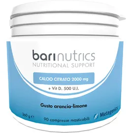 Barinutrics Calcio Citrato Arancia Limone Ita 90 Compresse