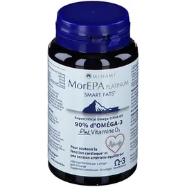 Minami MorEPA Smart Fats Platinum + Vitamin D3