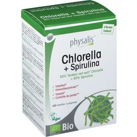 Physalis Chlorella + Spirulina Bio