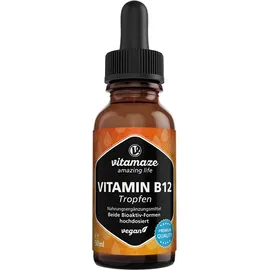 Vitamaze Vitamina B12 Gocce 100 μg ad Alto Dosaggio Vegano