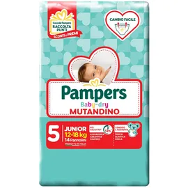 Pampers Baby Dry Mutandino 5 Junior