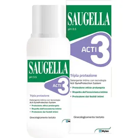 Saugella Acti3 Detergente Intimo 250 Ml