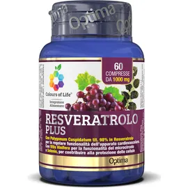 Colours Of Life Resveratrolo Plus 60 Compresse 1000 Mg