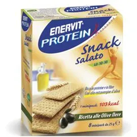 Enervit Protein Snack Salato Alle Olive Nere