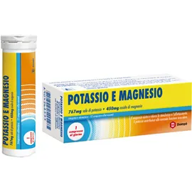 Dompe` Potassio+magnesio 12 Compresse