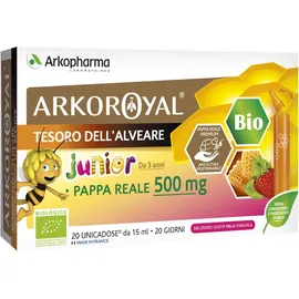 Arkoroyal Pappa Reale Bio 500 Mg 20 Flaconcini Unica Dose