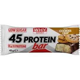 Whysport 45 Protein Bar Cookies Crisp 45 G