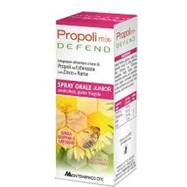 Propolimix Defend Spray Orale Junior Analcolico 30 Ml Gusto Fragola