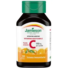 Jamieson Vitamina C 1000 Masticabile Arancia 120 Compresse