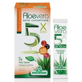 Specchiasol Aloe 5x Con Antiossidanti 14 Buste