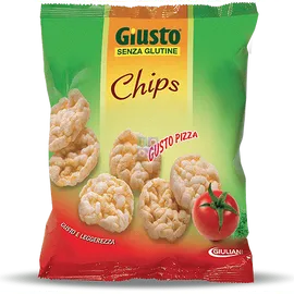 GIUSTO SENZA GLUTINE CHIPS PIZZA 30 G
