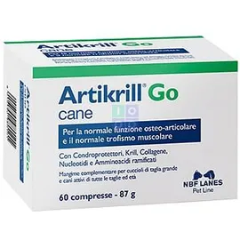ARTIKRILL GO CANE 60 COMPRESSE