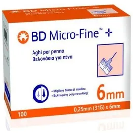 Bd Microfine Ago Per Penna Da Insulina G31 6Mm 100 Pezzi