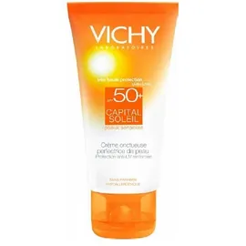 Vichy IdÃ©al Soleil Crema Solare Vellutata SPF 50+ Protezione Viso 50 ml